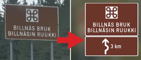 Ruukkikylän yrittäjät joutuivat keskelle erikoista kylttikiistaa 5