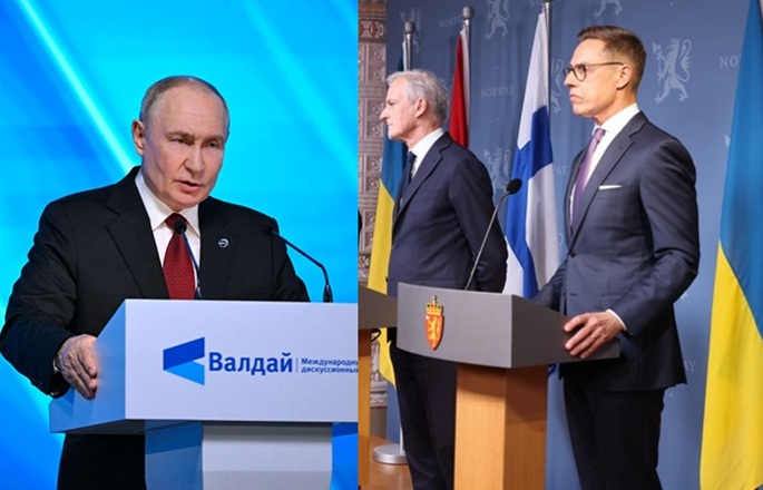 Stubb ja Støre puhuivat Putinin kanssa Ukrainan sodasta 2 Stubb ja Støre puhuivat Putinin kanssa Ukrainan sodasta 1